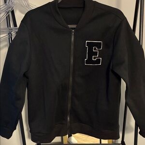 Women’s Black Varsity Jacket